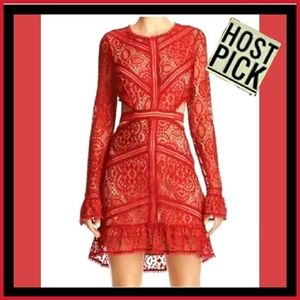 For Love and Lemons Emerie Mini Dress Size L